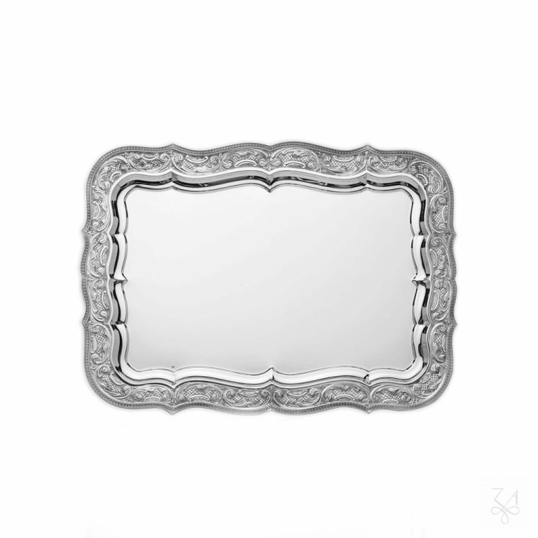 Rectangular Scalloped Tray - Mod. Chez Renascence