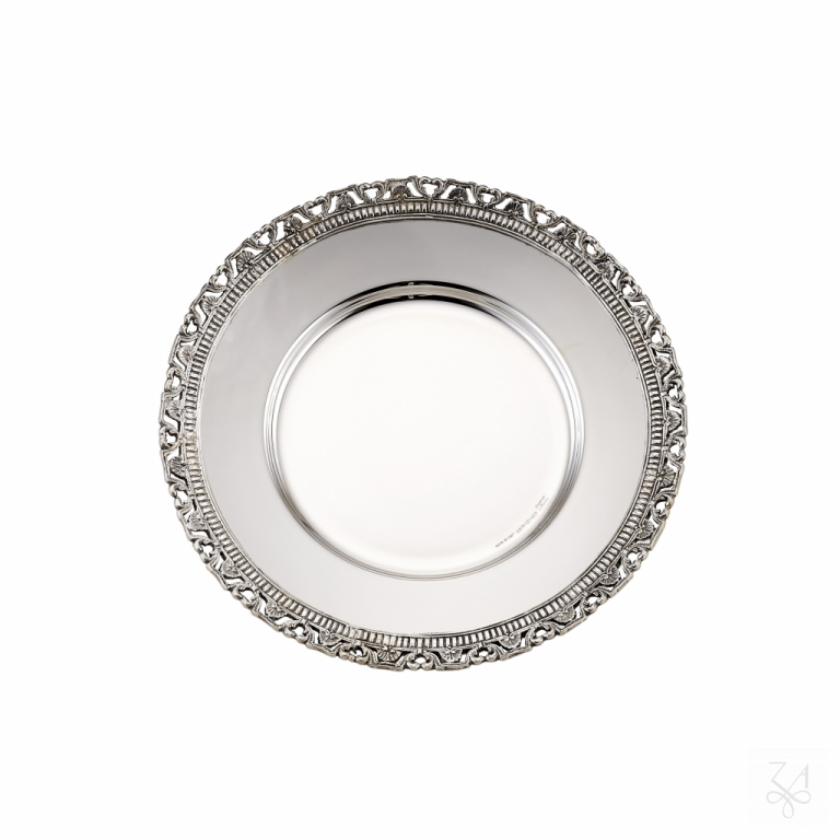 Kiddush Plate - Mod. Acanthus