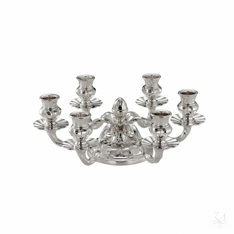 Candelabra H.-10cm - Six-Arm -Mod. Torciglione