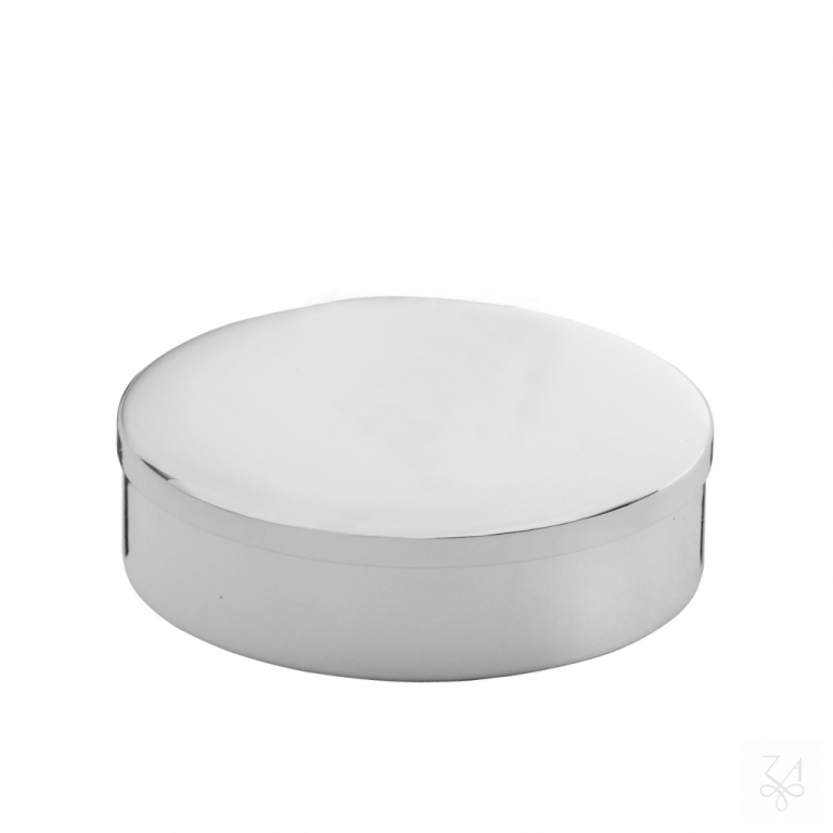 Silver Round Box D.-3.5cm