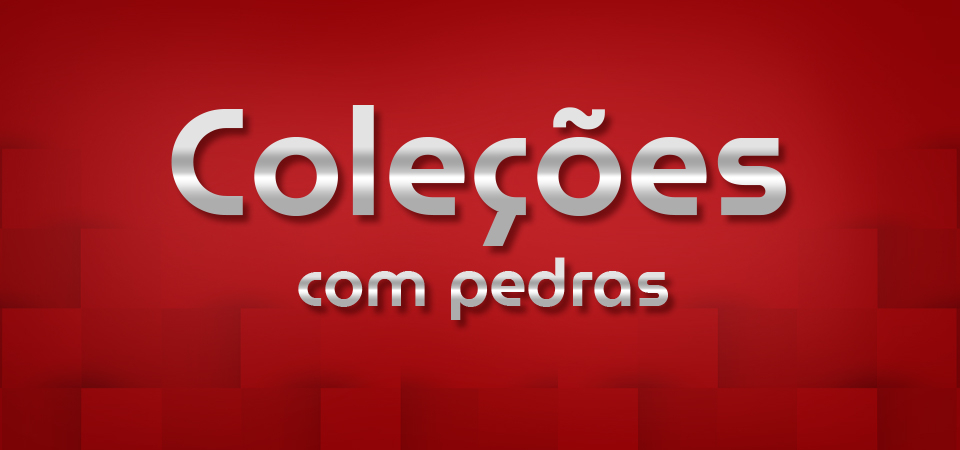 Coleções com pedras