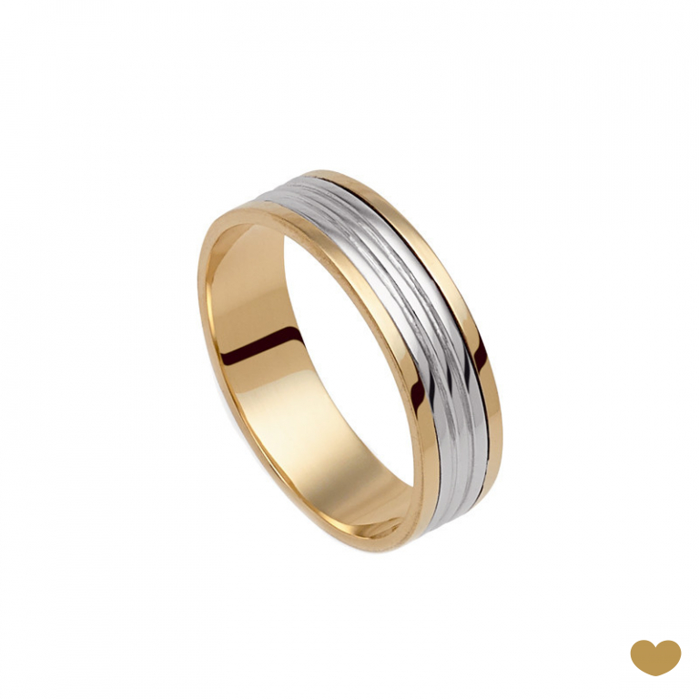 Aliança Passion Gold 9k - 5 mm