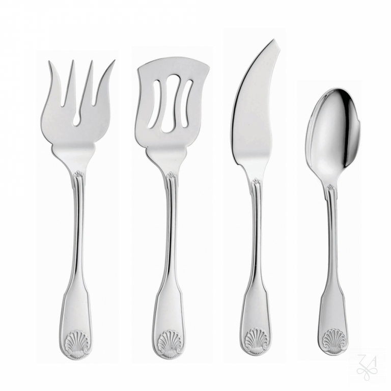 Four Pieces Appetizer Set - Mod. Conchiglia