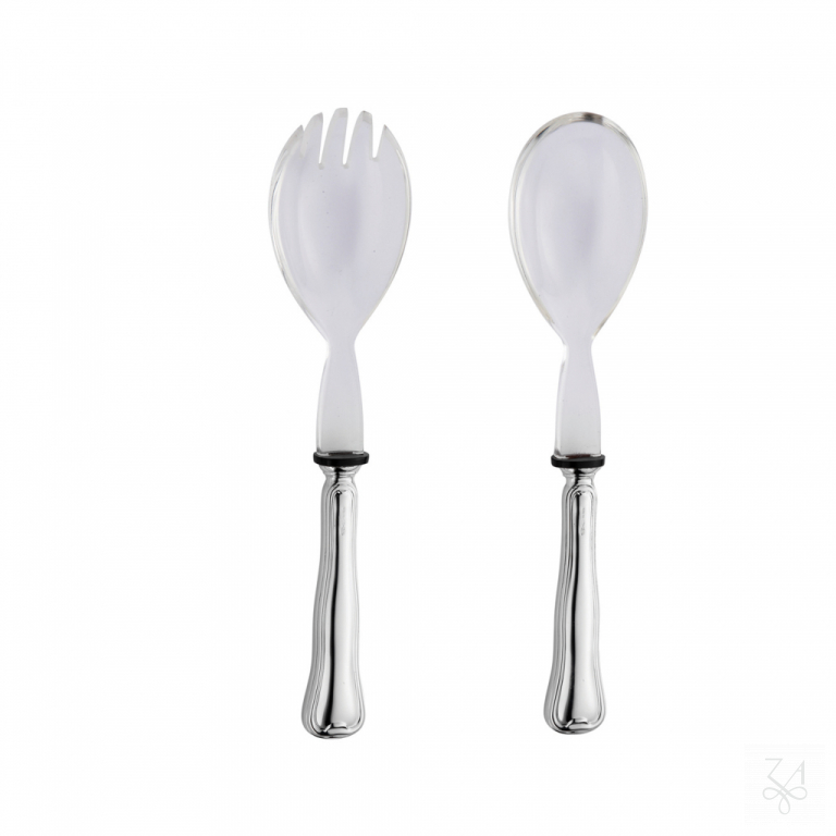 Two Pieces Salad Set w/ Plex - Mod. Danese