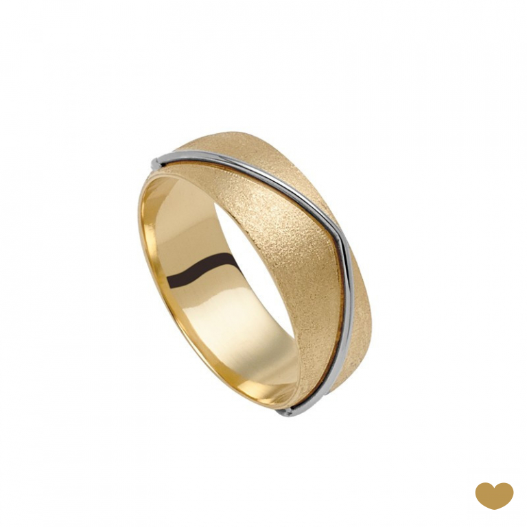 Aliança Passion Gold 9k - 6.4 mm