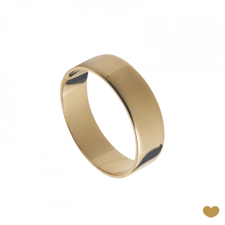 Aliança Passion Gold 9k - 5.3 mm