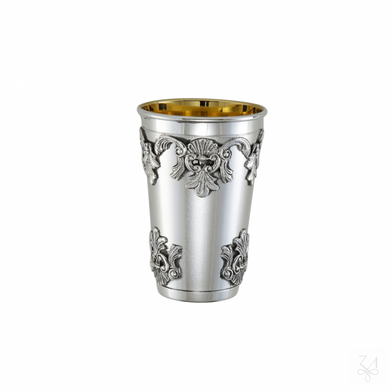 Kiddush Cup Shell and Garland - Mod. Maestro