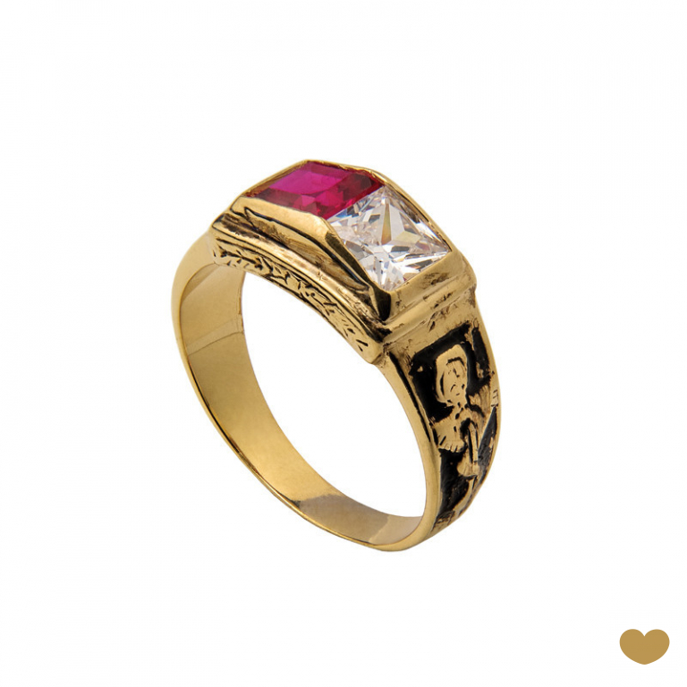Anel de Curso Passion Gold 19.2k