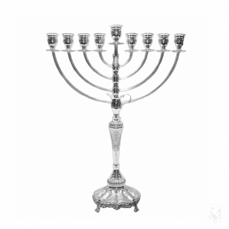 Menorah - Mod. Poppy Slight, 9 Lights