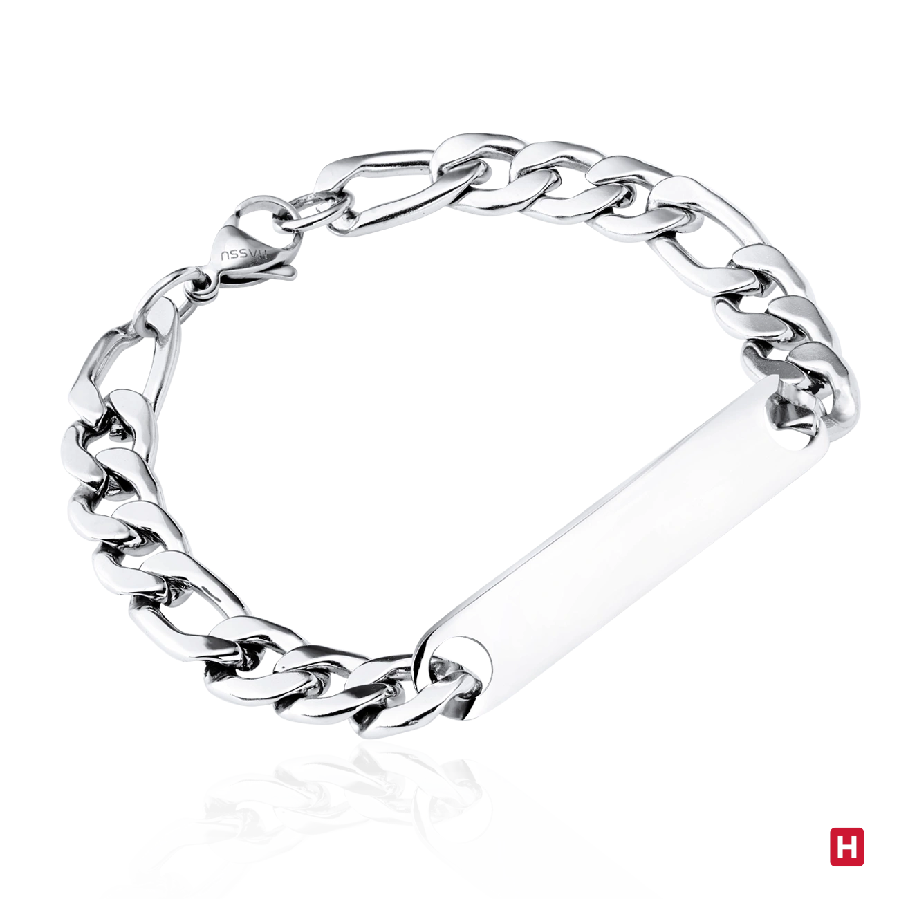 Pulseira Hassu Be The One - Pulseira homem personalizada - Pulseira aço 2