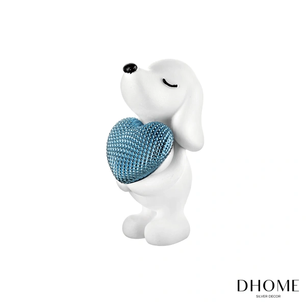 Bibelot Dhome Cão c/ coraç 2