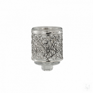 Short Candle Holder w/ Grid - Mod. Flower 1