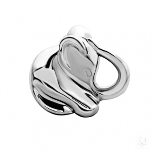 SONAJERO EN PLATA KIKKO - ELEFANTE TUMBADO 1