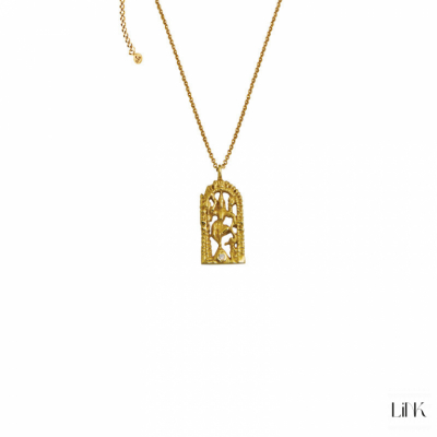 Necklace Link - Goddess Ixchel 1