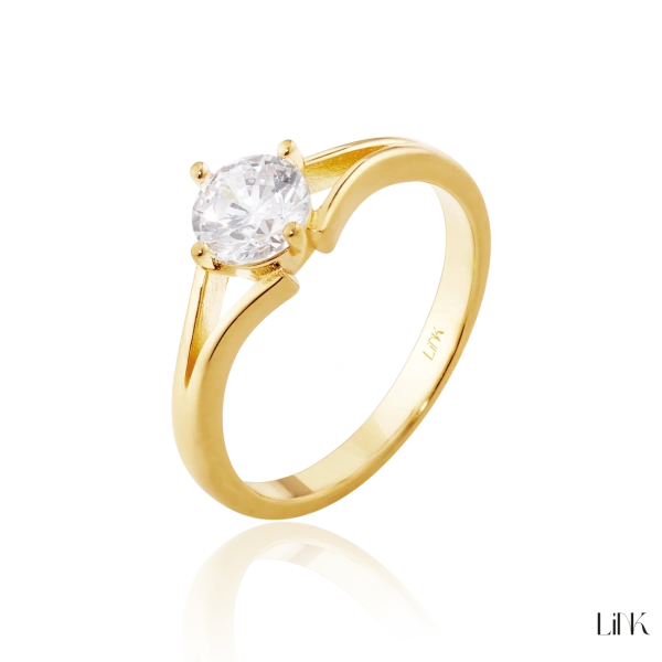 Ring Link Golden 2