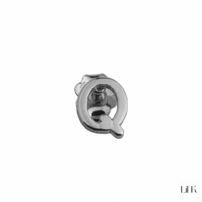 Piercing Link Fun Style - Letter Q 1