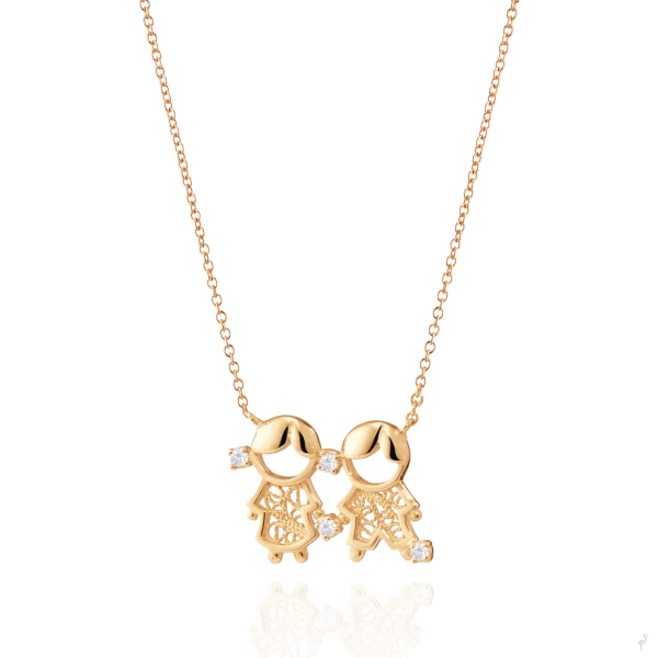 COLLAR SAUDADE NIÑA + NIÑO 1
