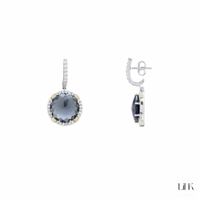 Earrings Link Ellipsis Style - Gloria 1