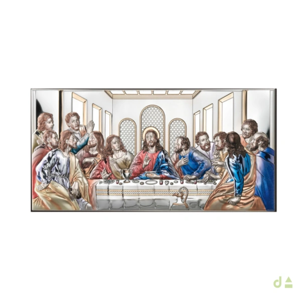 CUADRO ULTIMA CENA 11X6.5 COLOR 1