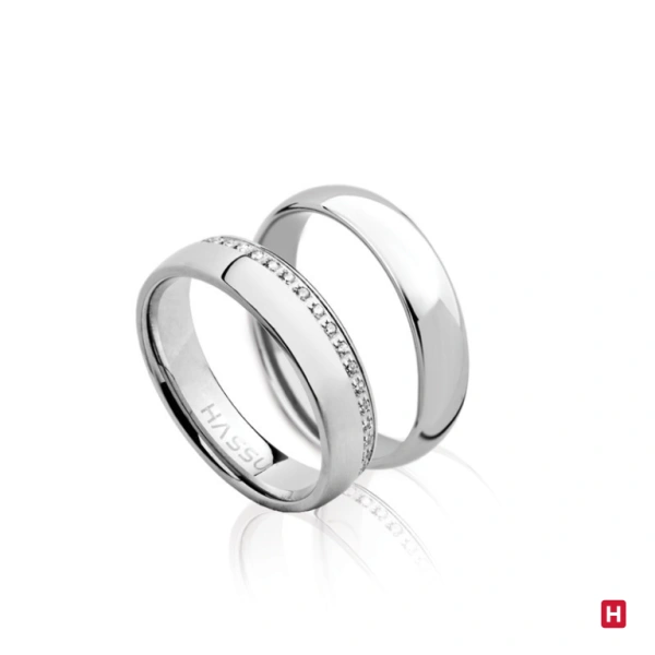 Set Wedding Rings Hassu Classic 2