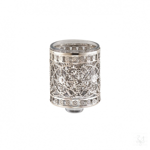 Short Candle Holder with High Grid 1