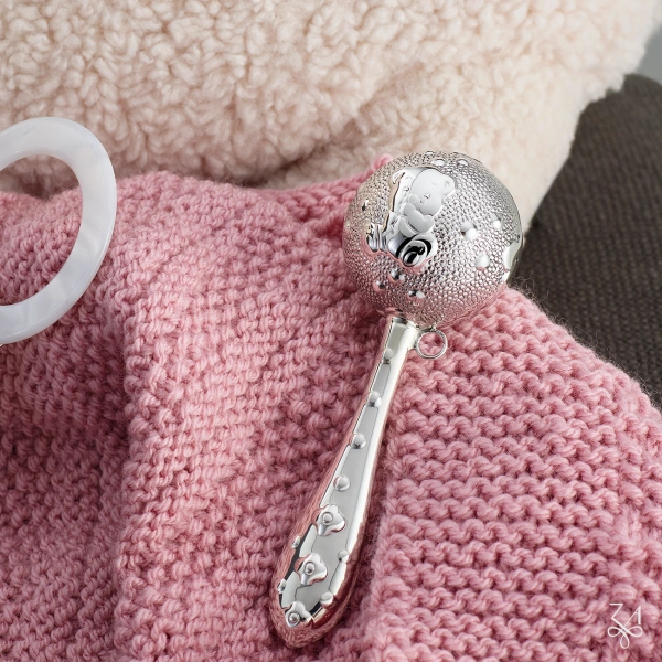 Baby Rattle - Mod. Ball with Bear 3