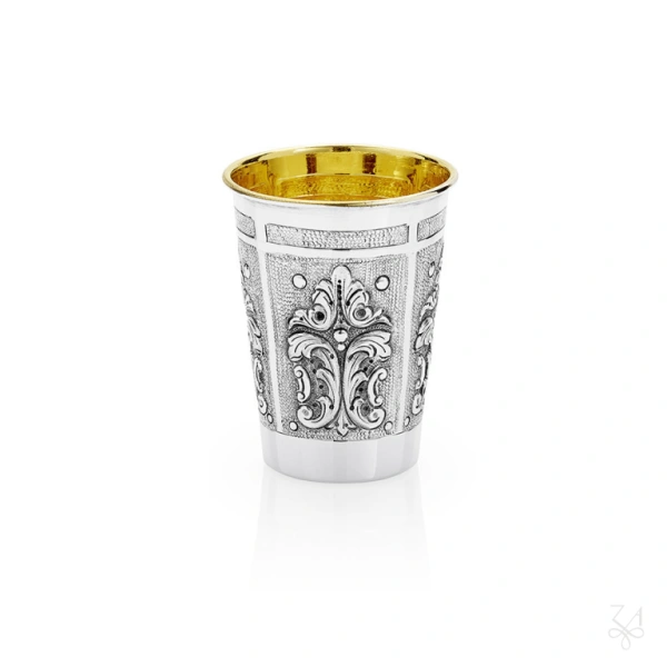 STERLING-SILVER RELIGIOUS BAR MITZVAH CUP 1