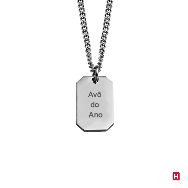 COLLAR ACERO "MILITAR STYLE" 2