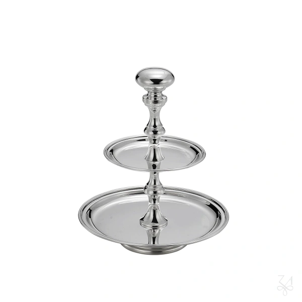 STERLING SILVER CAKE-STAND H.21 CM 2