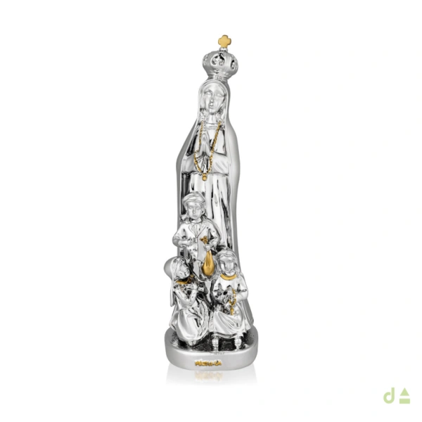 BIBELOT N. S. FÁTIMA Y 3 PASTORES 20CM 1