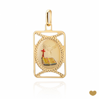 Medalha Crisma Passion Gold 19.2k 1