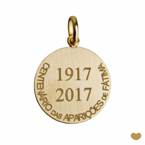 Medalha Dupla Passion Gold 19.2k 2