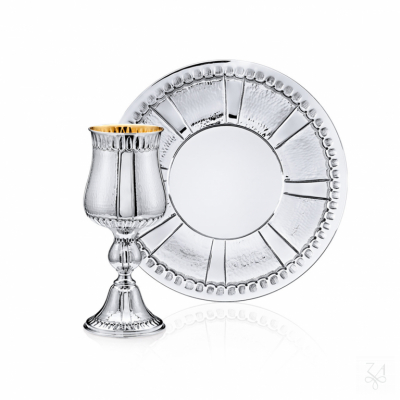 Elijah Cup and Plate Set - Hammered23 1
