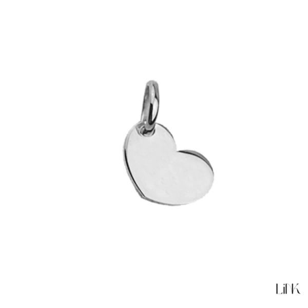 COLGANTE  EN PLATA - CORAZÓN 1