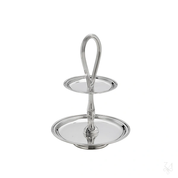 STERLING SILVER CAKE-STAND H.21 CM 2