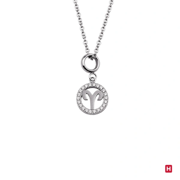 COLLAR ACERO "SIGNO ARIES" 1
