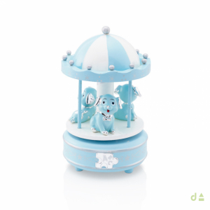 CARRUSEL PERRO CELESTE C/ PUZZLE 1