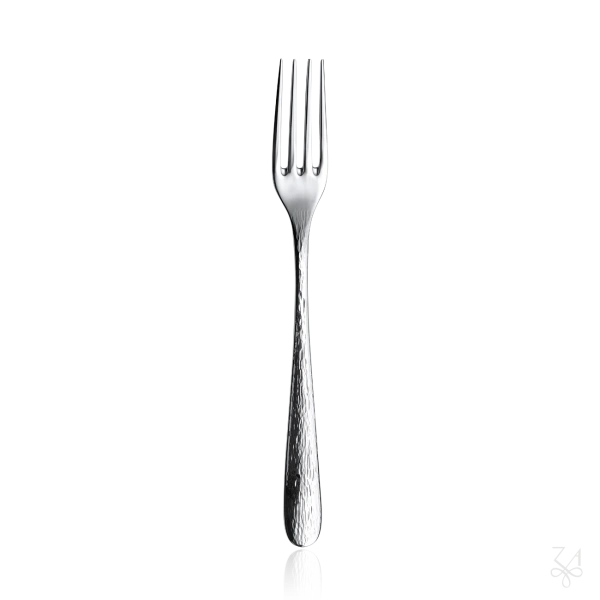 Table Fork - Mod. Svedese - Hammered "Beat Cut" 2