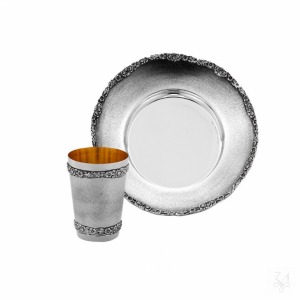 Kiddush Set - Mod. Flower 1