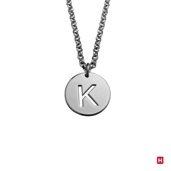 Necklace Hassu - Letter K 1