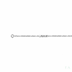 CADENA 3+1  100 C/ 50CM FACETADO - F.A. 1