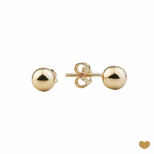 Brincos de Bola Passion Gold 19.2k 1