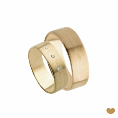 Aliança Passion Gold 19.2k - 5.9 mm 2