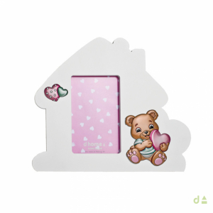 Moldura Dhome Casinha Ursinho 1