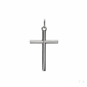 CRUZ EN PLATA S/CRISTO C/ 3CM Nº2 1