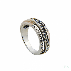 Ring FA with Marcasite 1