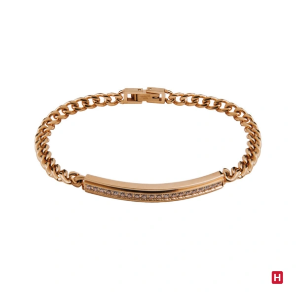 Pulseira Hassu Glamour Rose 1