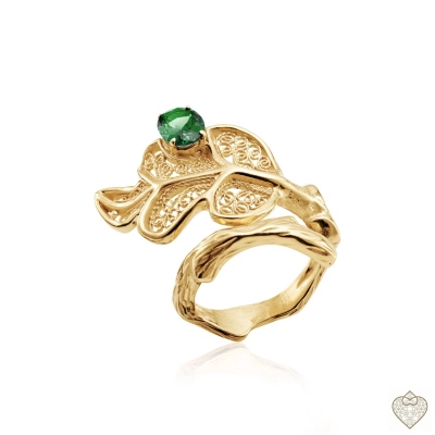 ANILLO FILIGRANA CON PIEDRA 1