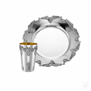 Kiddush Set - Mod. Acanthus 1