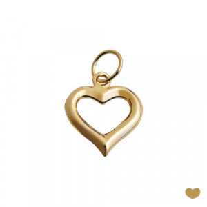Pendente Coração Passion Gold 19.2k 1